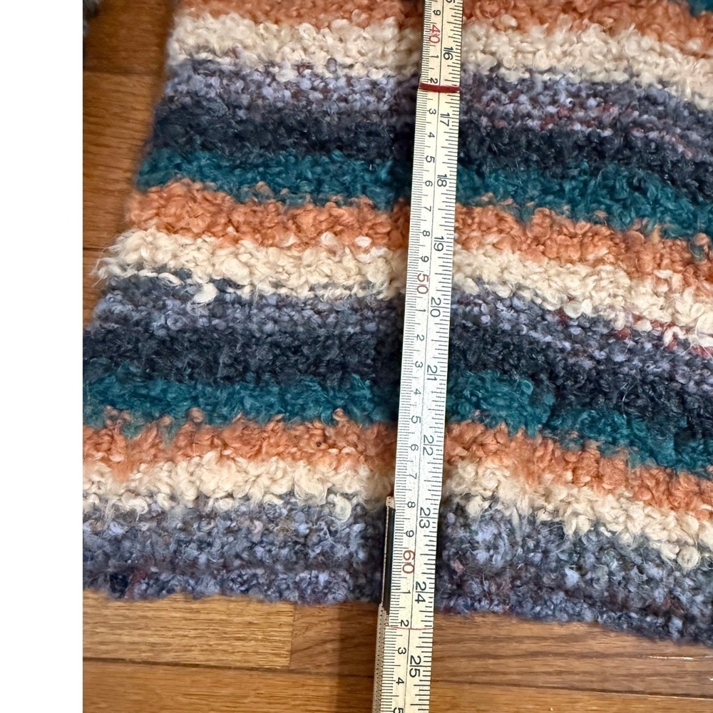 Anthropologie Moth Murray Striped Cowl Neck Sweater sz S - Picture 9 of 10